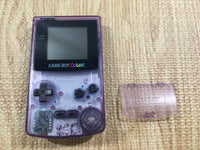 KH6006 With Defects - GameBoy Color Clear Purple Game Boy Console Japan