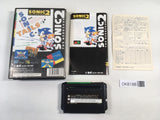 DK8188 Sonic The Hedgehog 2 BOXED Mega Drive Genesis Japan