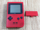 LG1224 Tested Working - GameBoy Pocket Red Game Boy Console Japan