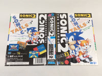 DK8188 Sonic The Hedgehog 2 BOXED Mega Drive Genesis Japan