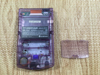 KH6006 With Defects - GameBoy Color Clear Purple Game Boy Console Japan