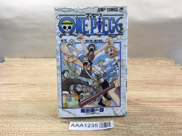 AAA1235 One Piece Vol.5 Japanese Manga