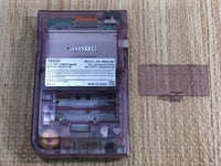LG2007 With Defects - GameBoy Pocket Clear Purple Console Japan