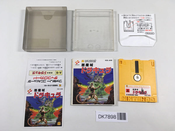 DK7898 Castlevania BOXED Famicom Disk Japan