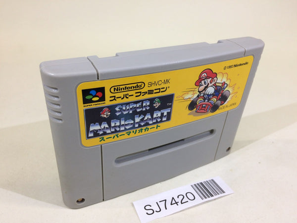SJ7420 Super Mario Kart SNES Super Famicom Japan