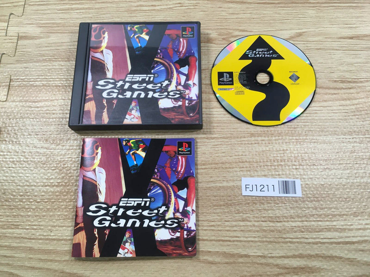 け*)様 ジャンクゲームセット FJ1211 Espn Street Games PS1 Japan – J4U.co.jp