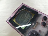 KH5686 With Defects - GameBoy Pocket Clear Purple Console Japan