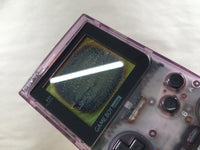 KH5686 With Defects - GameBoy Pocket Clear Purple Console Japan
