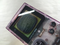 KH5686 With Defects - GameBoy Pocket Clear Purple Console Japan