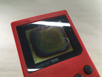 LF9929 With Defects - GameBoy Pocket Red Game Boy Console Japan