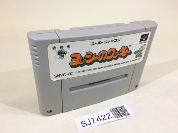 SJ7422 Yoshi no Cookie Yoshi's Cookie SNES Super Famicom Japan