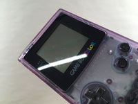 KH6006 With Defects - GameBoy Color Clear Purple Game Boy Console Japan