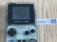 LG2211 Plz Read Item Condi GameBoy Color Clear Game Boy Console Japan