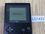 LG1433 With Defects - GameBoy Pocket Black Game Boy Console Japan