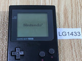 LG1433 With Defects - GameBoy Pocket Black Game Boy Console Japan