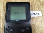 KH5687 Tested Working - GameBoy Pocket Black Game Boy Console Japan