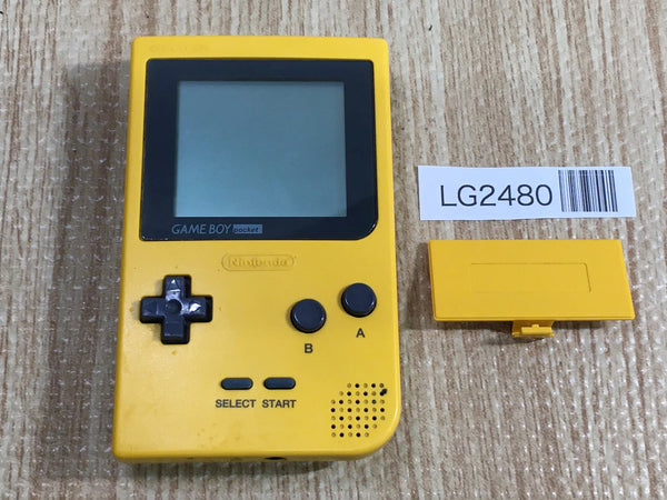 LG2480 Not Working - GameBoy Pocket Yellow Game Boy Console Japan