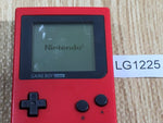 LG1225 With Defects - GameBoy Pocket Red Game Boy Console Japan
