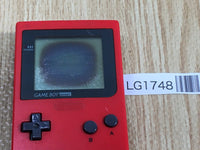 LG1748 With Defects - GameBoy Pocket Red Game Boy Console Japan