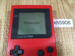 KH5906 Tested Working - GameBoy Pocket Red Game Boy Console Japan