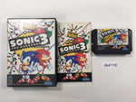 DK4116 Sonic The Hedgehog 3 BOXED Mega Drive Genesis Japan