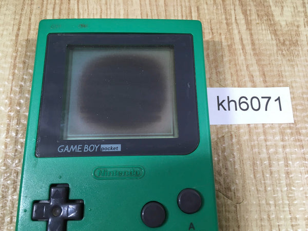 KH6071 With Defects - GameBoy Pocket Green Game Boy Console Japan