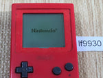 LF9930 With Defects - GameBoy Pocket Red Game Boy Console Japan