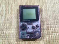 KH5594 With Defects - GameBoy Pocket Clear Purple Console Japan