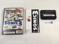 DK8189 Sonic The Hedgehog 3 BOXED Mega Drive Genesis Japan