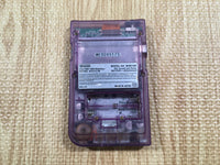KH5594 With Defects - GameBoy Pocket Clear Purple Console Japan