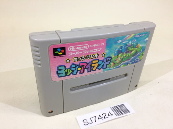 SJ7424 Super Mario World 2 Yoshi's Island SNES Super Famicom Japan