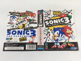 DK8189 Sonic The Hedgehog 3 BOXED Mega Drive Genesis Japan