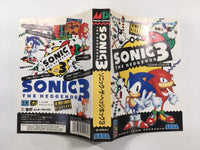 DK4116 Sonic The Hedgehog 3 BOXED Mega Drive Genesis Japan