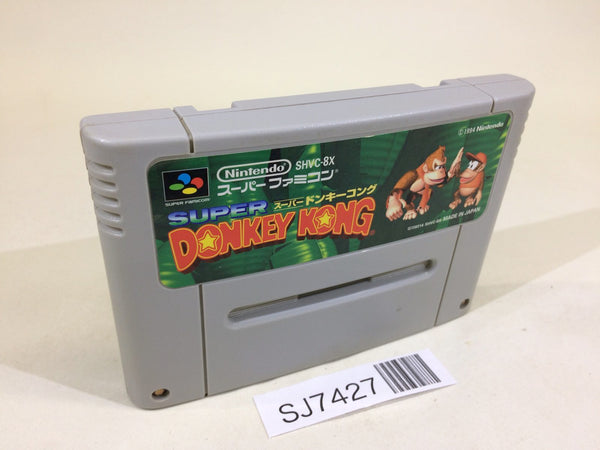 SJ7427 Super Donkey Kong Country SNES Super Famicom Japan