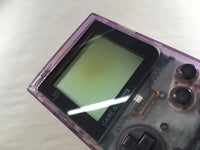 KH5594 With Defects - GameBoy Pocket Clear Purple Console Japan