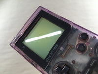 KH5594 With Defects - GameBoy Pocket Clear Purple Console Japan