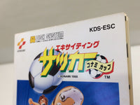 dk1604 Exciting Soccer Konami Cup BOXED Famicom Disk Japan