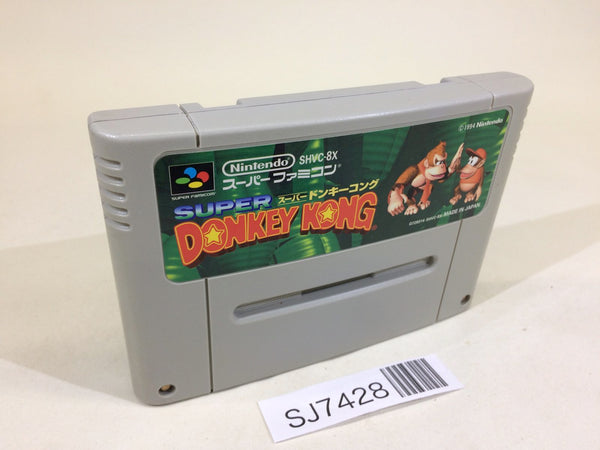 SJ7428 Super Donkey Kong Country SNES Super Famicom Japan