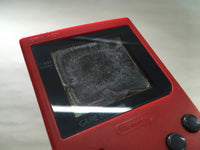 LG1537 With Defects - GameBoy Pocket Red Game Boy Console Japan