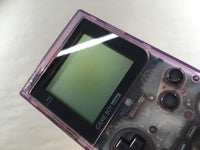 KH5594 With Defects - GameBoy Pocket Clear Purple Console Japan