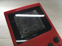 LG1537 With Defects - GameBoy Pocket Red Game Boy Console Japan