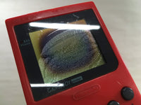 LG1748 With Defects - GameBoy Pocket Red Game Boy Console Japan