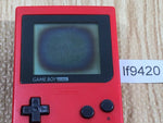 LF9420 With Defects - GameBoy Pocket Red Game Boy Console Japan