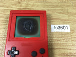 LC3601 With Defects - GameBoy Pocket Red Game Boy Console Japan