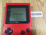 KH5688 Tested Working - GameBoy Pocket Red Game Boy Console Japan