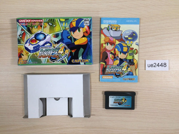 UE2448 Rockman EXE 4.5 Real Operation Megaman BOXED GameBoy Advance Japan