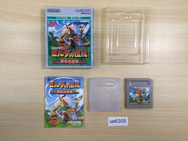 UE6305 The Legend of Zelda Link's Awakening BOXED GameBoy Game Boy Japan