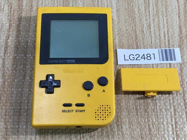 LG2481 Not Working - GameBoy Pocket Yellow Game Boy Console Japan