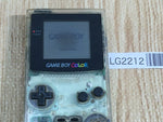 LG2212 Plz Read Item Condi GameBoy Color Clear Game Boy Console Japan