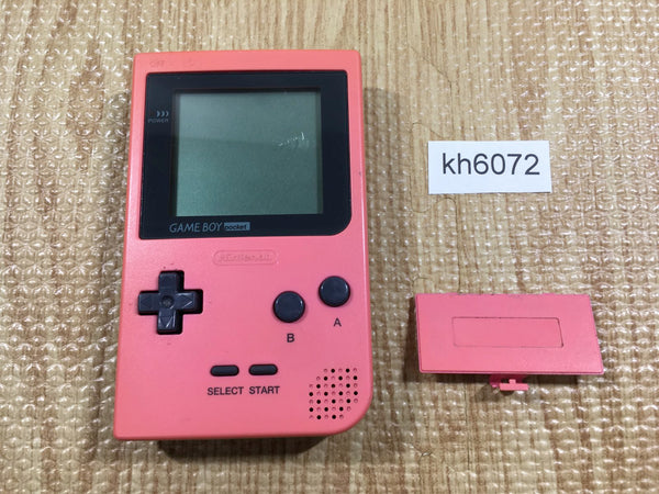 KH6072 Not Working - GameBoy Pocket Pink Game Boy Console Japan